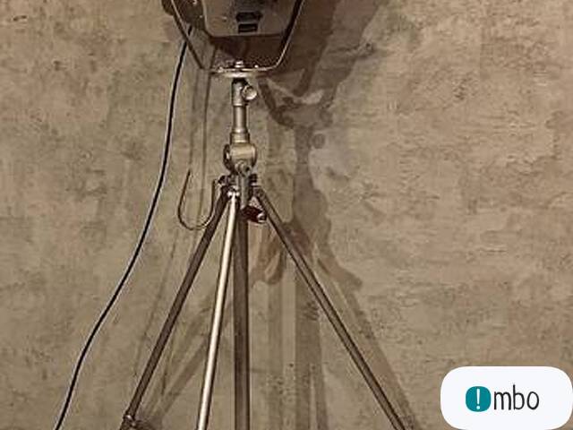 Lampa podłogowa loft oświetlenie teatralne filmowe 1963 r - 1