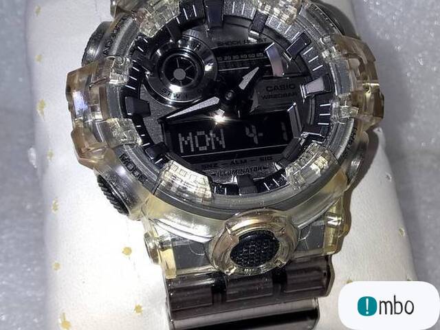 CASIO G-SHOCK GA700SKE-7A jak nowy ideał 359 okazja - 1