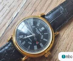 Mechaniczny luksusowy zegarek patek philippe męski .