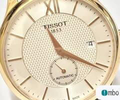 TISSOT Tradition AUTOMATIC T063428A Zegarek męskiOTA koperta jak NOWY - 1