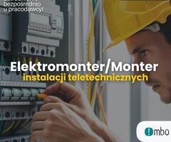 Elektromonter/Monter instalacji teletechnicznych - delegacje